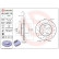 Disco de freno 09.5457.3X Brembo, Miniatura 3