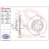 Disco de freno 09.6854.10 Brembo, Miniatura 4