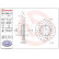 Disco de freno 09.7628.1X Brembo, Miniatura 3