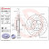 Disco de freno 09.8485.1X Brembo, Miniatura 2