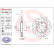 Disco de freno 09.8695.1X Brembo, Miniatura 3