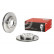 Disco de freno 09.A136.10 Brembo, Miniatura 2