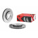 Disco de freno 09.A727.1X Brembo, Miniatura 2