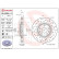 Disco de freno 09.B352.1X Brembo, Miniatura 2