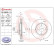 Disco de freno 09.B632.10 Brembo, Miniatura 3