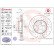 Disco de freno 09.D527.23 Brembo