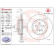 Disco de freno 09.D905.13 Brembo