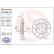 Disco de freno 09A96876 Brembo, Miniatura 2