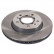 disco de freno 108614 FEBI