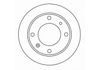 Disco de freno 15415 ABS
