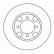 Disco de freno 15509 ABS