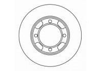 Disco de freno 15522 ABS