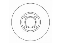 Disco de freno 15607 ABS