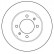 Disco de freno 15609 ABS, Miniatura 2
