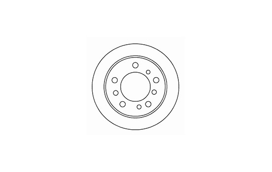 Disco de freno 15724 ABS