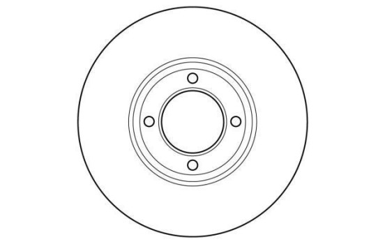 Disco de freno 15729 ABS