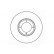 Disco de freno 15732 ABS