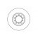 Disco de freno 15794 ABS