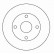 Disco de freno 15812 ABS