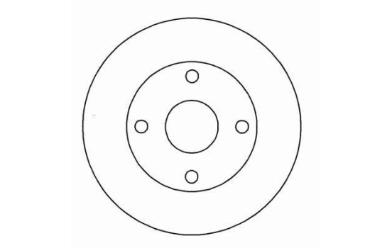 Disco de freno 15812 ABS