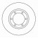 Disco de freno 15971 ABS