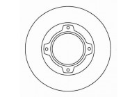 Disco de freno 16011 ABS