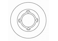 Disco de freno 16017 ABS