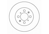 Disco de freno 16059 ABS