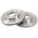 Disco de freno 16085 ABS