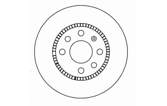 Disco de freno 16093 ABS