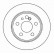Disco de freno 16112 ABS