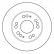 Disco de freno 16501 ABS