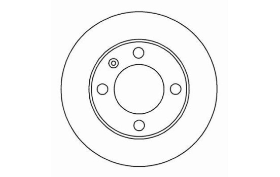 Disco de freno 16578 ABS