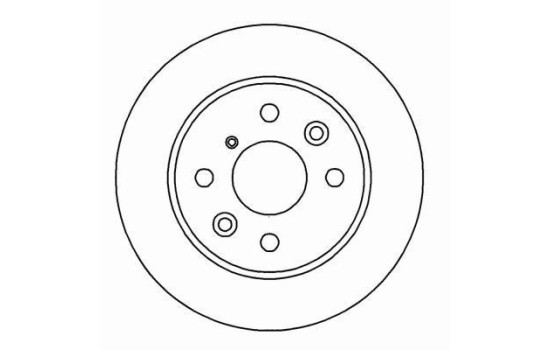 Disco de freno 16592 ABS