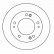 Disco de freno 16604 ABS