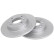 Disco de freno 16609 ABS