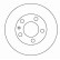 Disco de freno 16630 ABS
