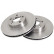 Disco de freno 16632 ABS
