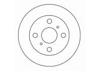 Disco de freno 16651 ABS