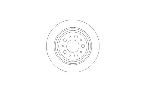 Disco de freno 17013 ABS, Imagen 2