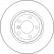 Disco de freno 17025 ABS