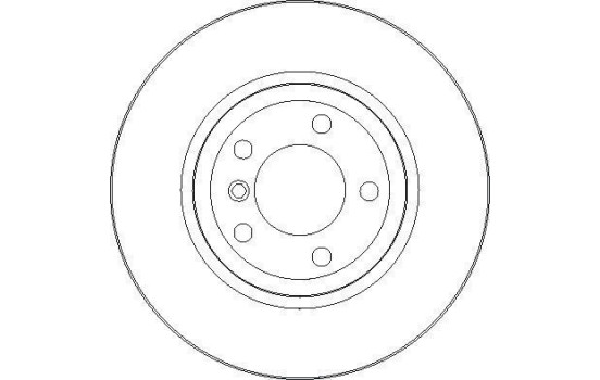 Disco de freno 17025 ABS