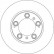 Disco de freno 17074 ABS