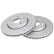 Disco de freno 17329 ABS, Miniatura 3