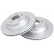 Disco de freno 17399 ABS