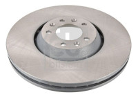 Disco de freno 175107 FEBI