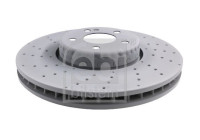 Disco de freno 175162 FEBI