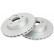 Disco de freno 17754 ABS