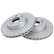 Disco de freno 17758 ABS