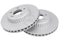 Disco de freno 18536 ABS